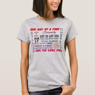 T-Shirt mit Sprüchen zur Genesung