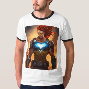 T Shirt mit Superhelden-Design