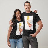 T-Shirt mit Tänzerin (Unisex)