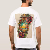 T Shirt mit Tatoo (Rückseite)