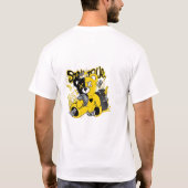 T-Shirt mit Teddybär-Design (Rückseite)