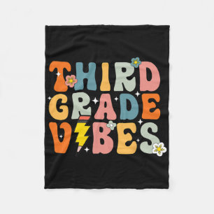 T-Shirt mit Third-Grade-Vibes 3. Retro Zurück zur Fleecedecke
