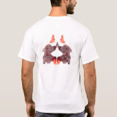 T-Shirt mit Tintenklecks #2 (Rückseite)