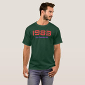 T-Shirt mit Top-Song 1983 (Vorne ganz)