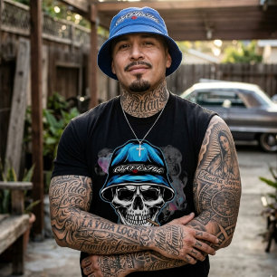 T-Shirt mit Totenkopf der Stadt Los Angeles
