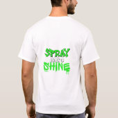 T-Shirt mit Typografie (Rückseite)