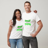 T-Shirt mit Typografie (Unisex)