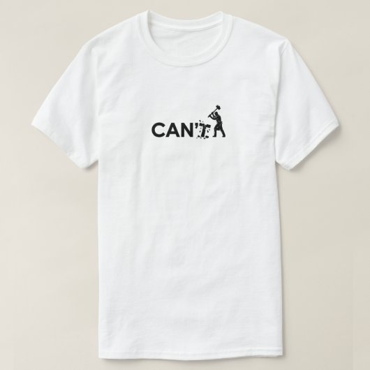 T-Shirt mit Typografie: Grenzen durchbrechen – Von (Design vorne)