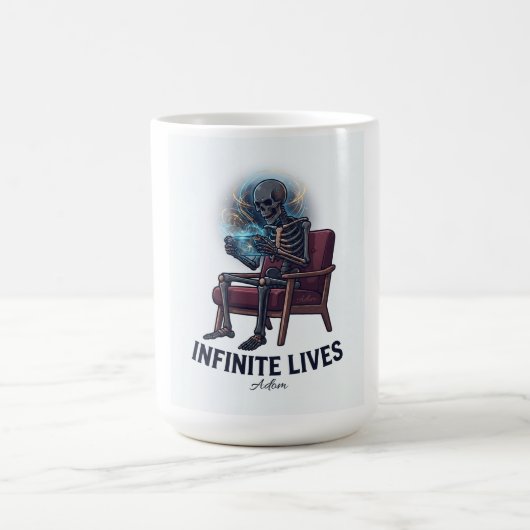 T-Shirt mit unendlichen Leben Kaffeetasse (Mittel)