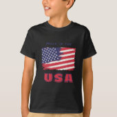 T - Shirt mit US-Flagge (Vorderseite)