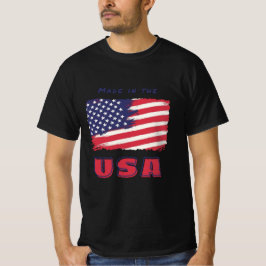 T - Shirt mit US-Flagge