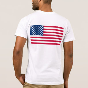 T - Shirt mit USA der US-Flagge