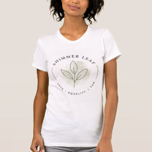 T-Shirt mit V-Ausschnitt für Damen