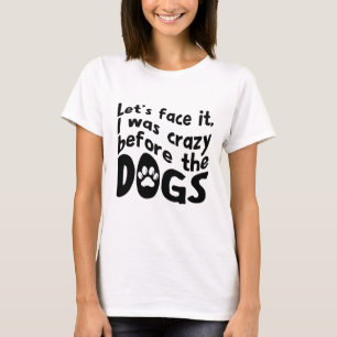 T - Shirt mit verrücktem Hundebiss