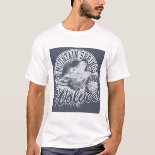 T-Shirt mit Vintage-Motiv der White Mountain Sprin