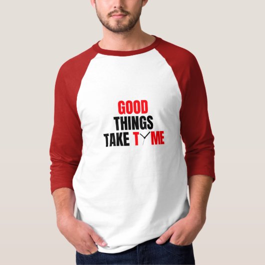 T-Shirt mit Vollärmel und schönem Design (Vorderseite)