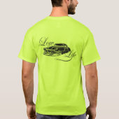 T-Shirt mit wenig Lebensart (Rückseite)