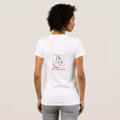 T-Shirt mit zu lustiger lustiger Gans (Schwarz voll)