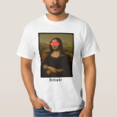 T - Shirt Mona Lisa (Vorderseite)