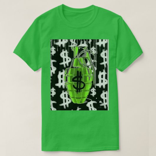 T - Shirt "Money Grenade" (Design vorne)