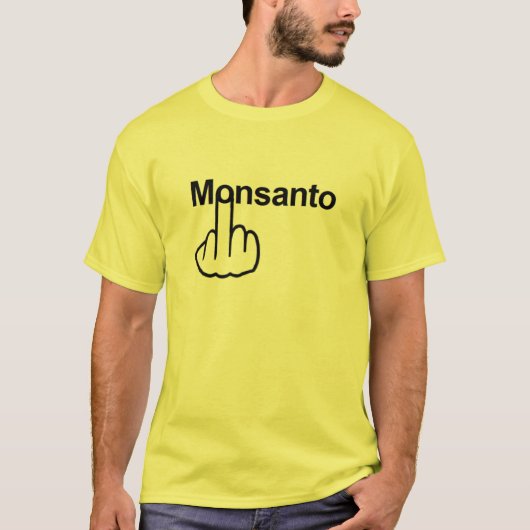 T - Shirt Monsanto Dreh (Vorderseite)