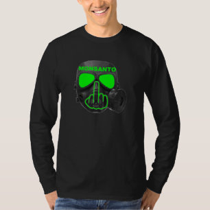 T - Shirt Monsanto Gasmaske Gedreht