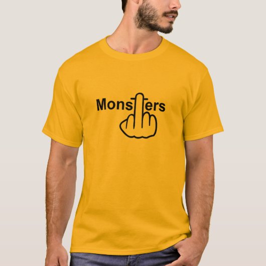 T - Shirt Monster Drehe (Vorderseite)