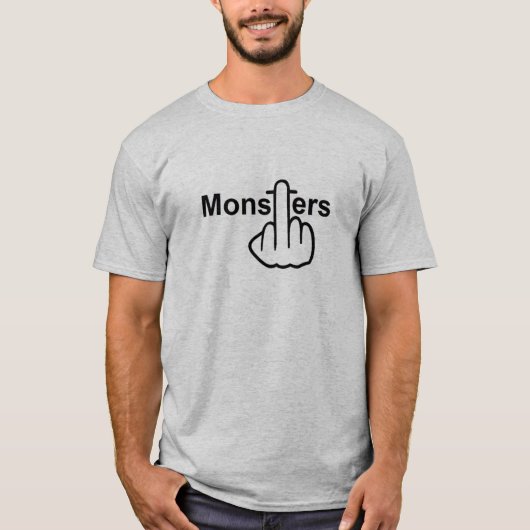 T - Shirt Monster Drehe (Vorderseite)