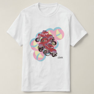 T - Shirt: Monster Trucks auf der Fahrt T-Shirt