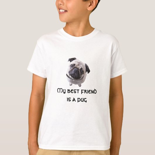 T-Shirt "Mops" (Vorderseite)