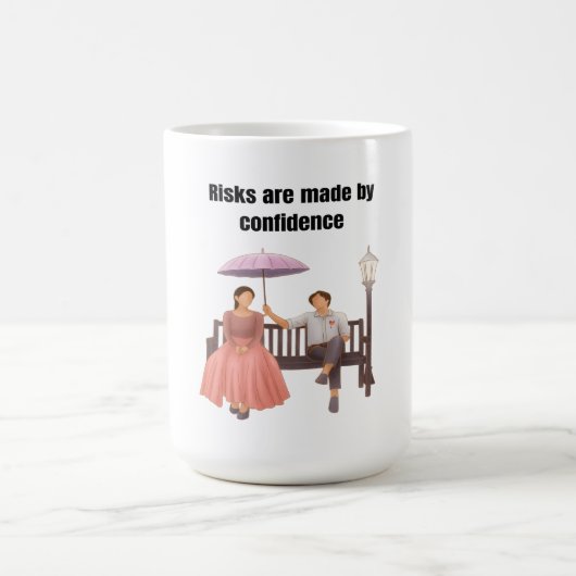 T - Shirt motivierend Anführungszeichen Kaffeetasse (Mittel)