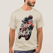 T - Shirt moto biker Lifestyle (Vorderseite)