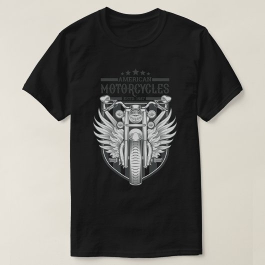 T - SHIRT MOTORBIKE (Design vorne)