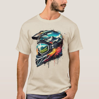 T-Shirt, Motorrad-Shirt, Rider Top... T-Shirt