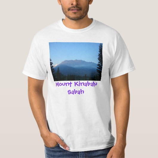 T-Shirt Mt Kinabalu (Vorderseite)