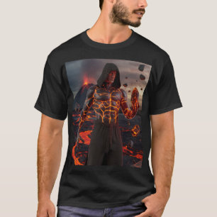 T - Shirt "Muscle Lava Cyborg": Entleash raw Power
