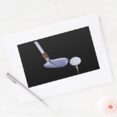 T-Shirt nach oben Rechteckiger Aufkleber (Umschlag)