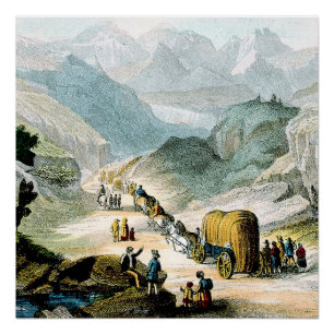 T-SHIRT nach Westen Ho Poster