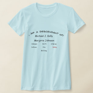 T - Shirt - Nachkomme von…