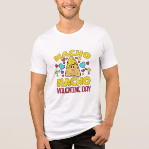 T-Shirt Nacho Valentinstag Süße Lebensmittel-Worts Tri-Blend Shirt