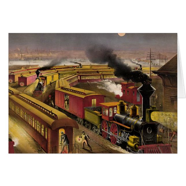 T-SHIRT Nachtzug (Vorderseite (Horizontal))