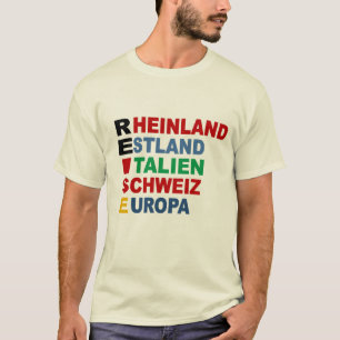 T-Shirt Natur REISE DEUTSCHLAND