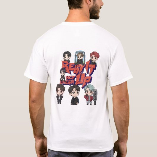 T-Shirt NCT Dream Beat it up Edition (Rückseite)