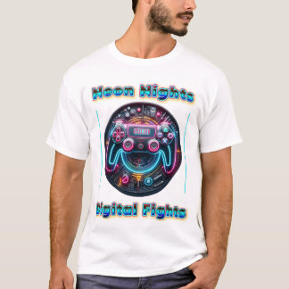 T - Shirt Neon Nights Digitale Kämpfe