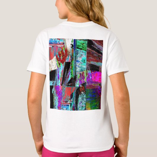 T‑Shirt – Neon Pulse T-Shirt (Rückseite)