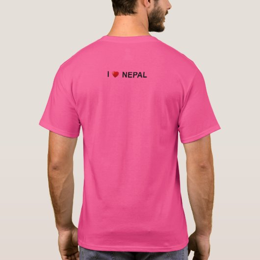 t Shirt nepal (Rückseite)