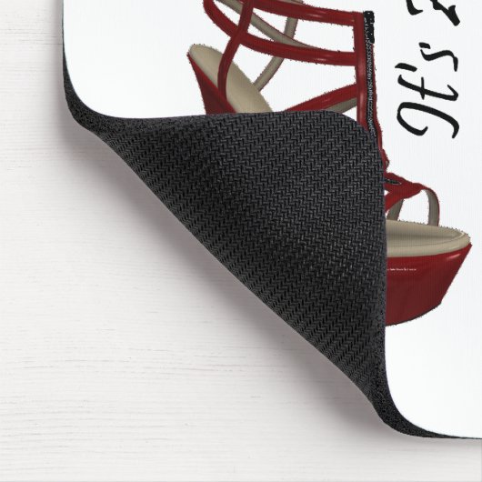 T-SHIRT New Shoe Day Mousepad (Ecke)