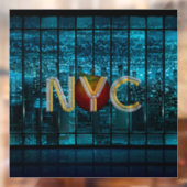 T-SHIRT New York City Window Cloning Fensteraufkleber (Blatt 2)