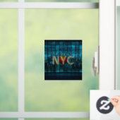 T-SHIRT New York City Window Cloning Fensteraufkleber (Zuhause)