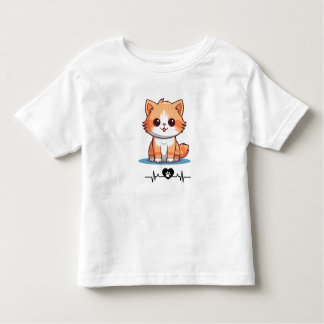 T - Shirt niedlich Kitty Kids